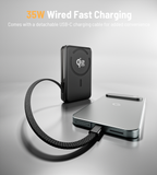 KUXIU S3 Qi2.2 25W 10000mAh MagSafe Solid-State Power Bank