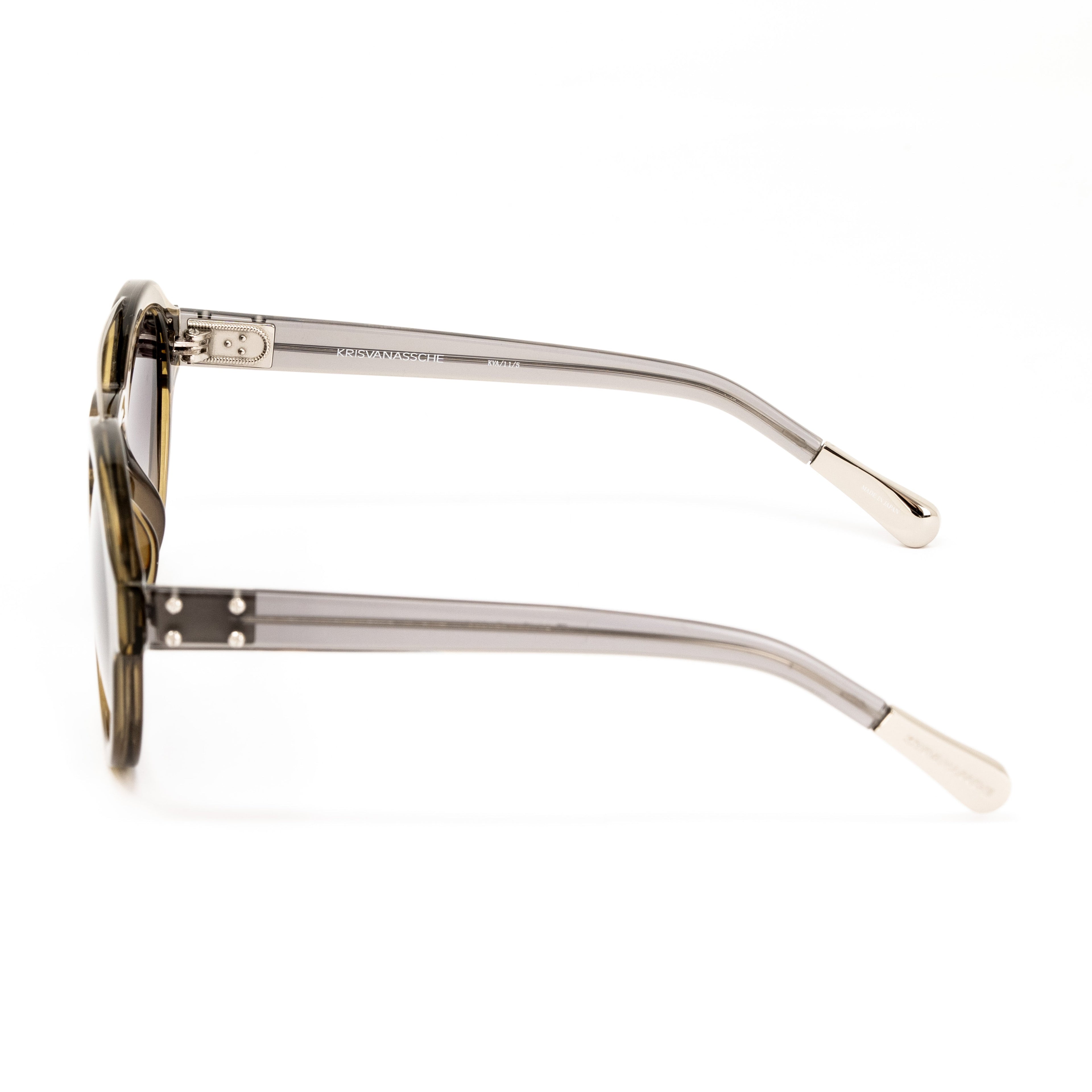Kris Van Assche x Linda Farrow Olive Sunglasses