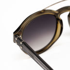 Kris Van Assche x Linda Farrow Olive Sunglasses