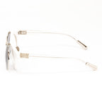 Kris Van Assche x Linda Farrow White Sunglasses