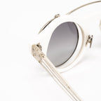 Kris Van Assche x Linda Farrow White Sunglasses