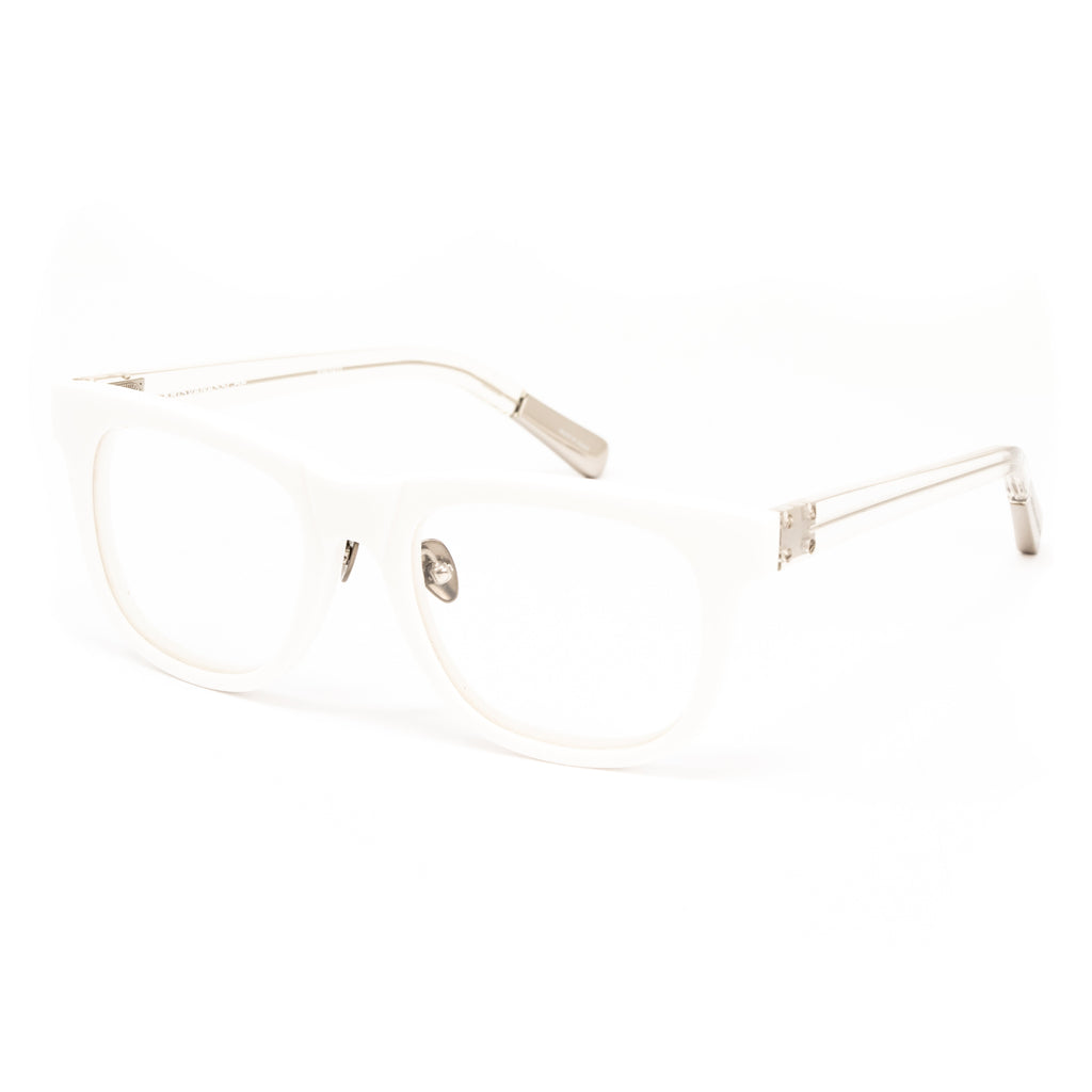 Kris Van Assche x Linda Farrow White Eyeglasses
