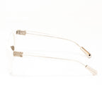 Kris Van Assche x Linda Farrow White Eyeglasses