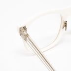 Kris Van Assche x Linda Farrow White Eyeglasses