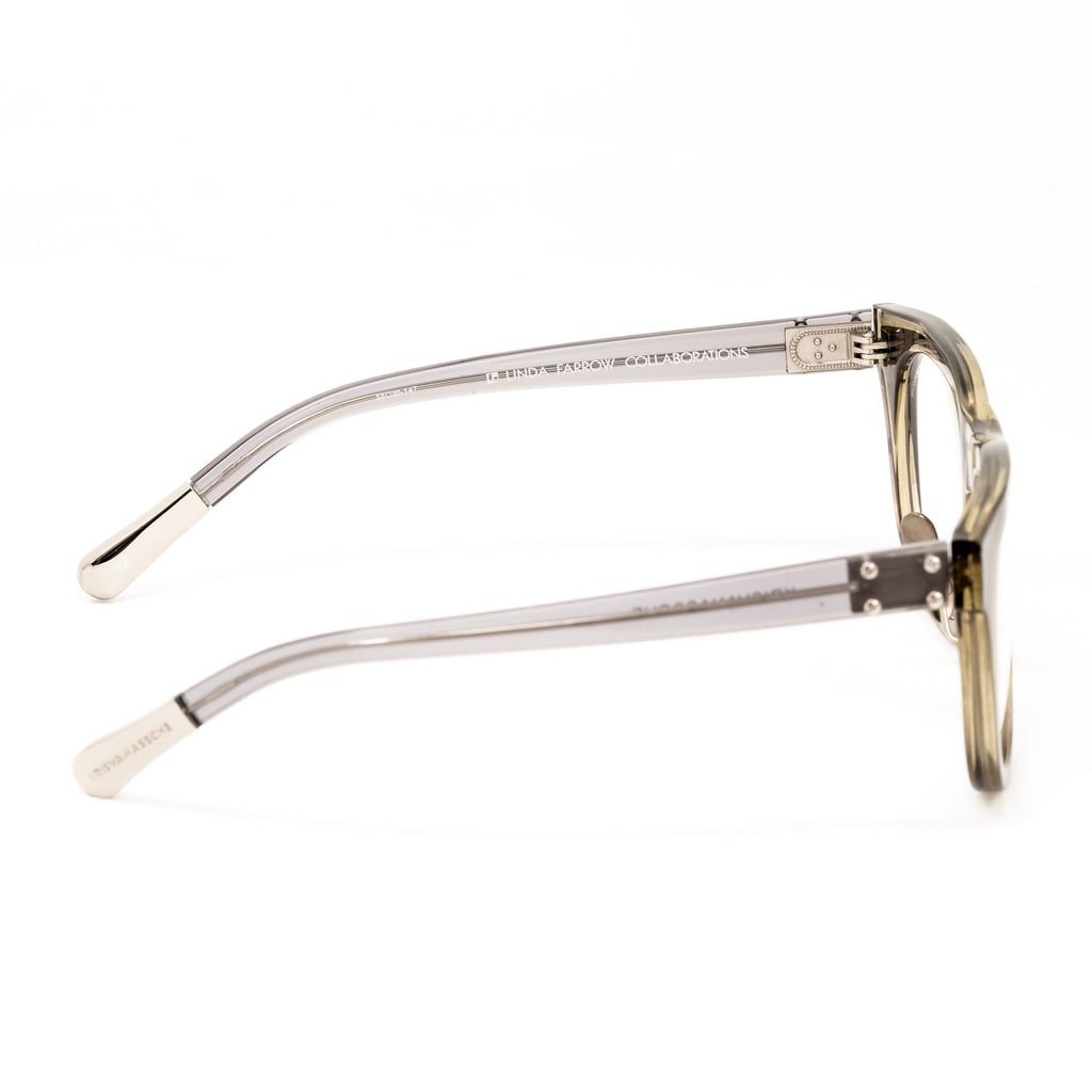 Kris Van Assche x Linda Farrow Olive Eyeglasses