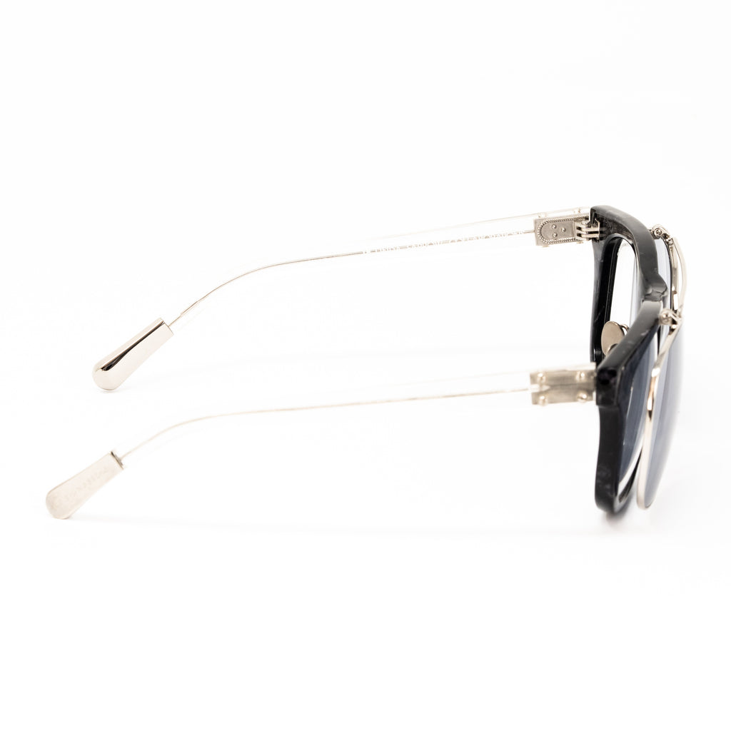Kris Van Assche x Linda Farrow Black Sunglasses