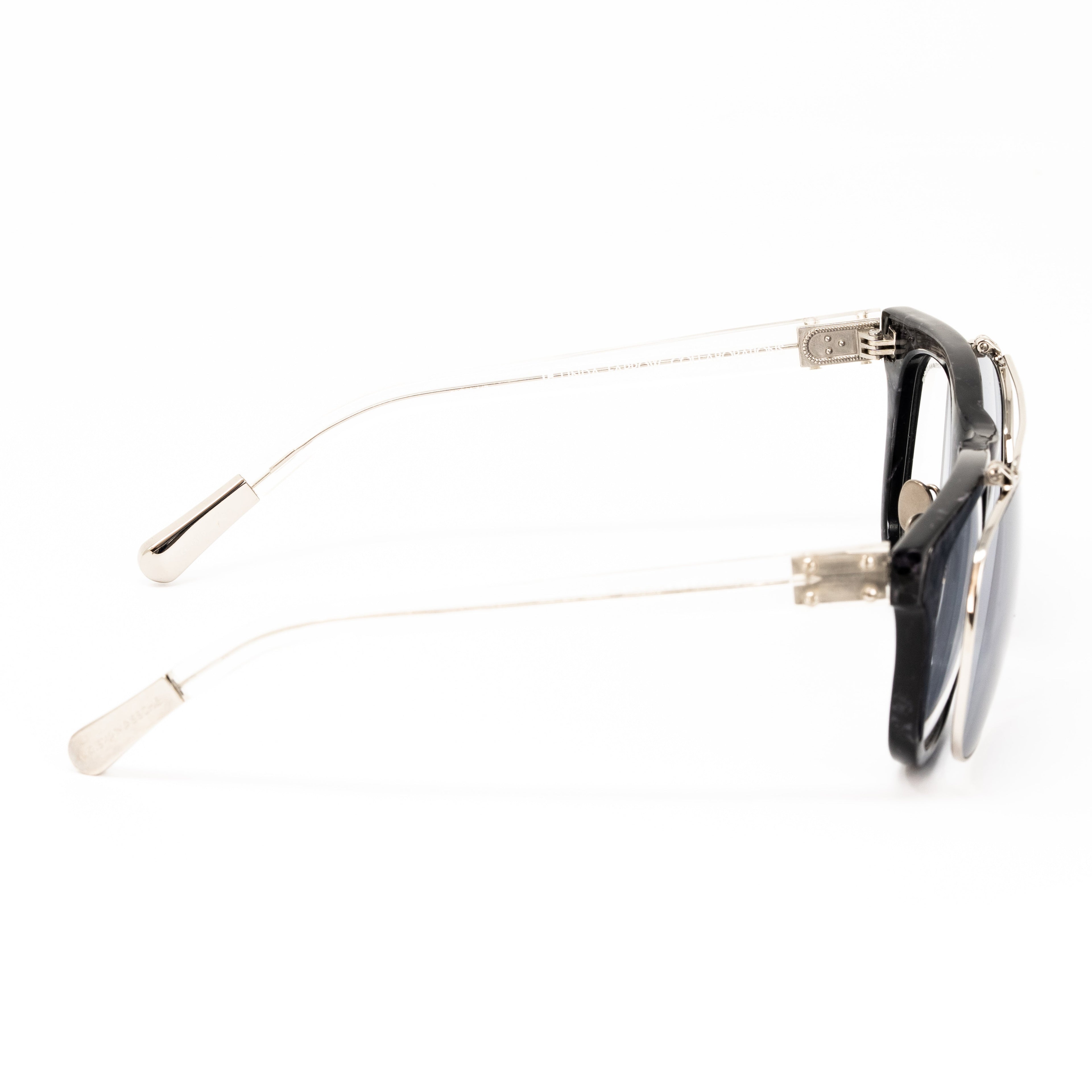 Kris Van Assche x Linda Farrow Black Sunglasses