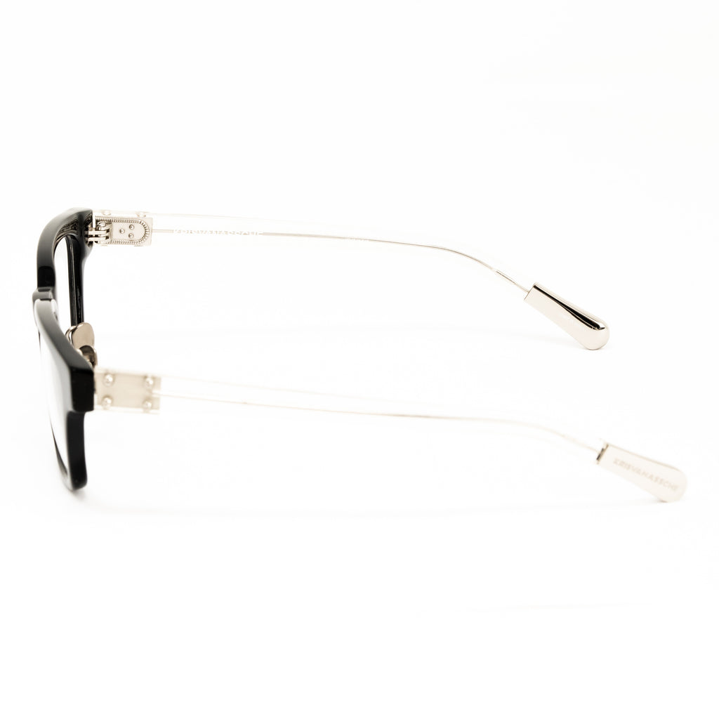 Kris Van Assche x Linda Farrow Black Eyeglasses