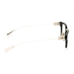 Kris Van Assche x Linda Farrow Black Eyeglasses