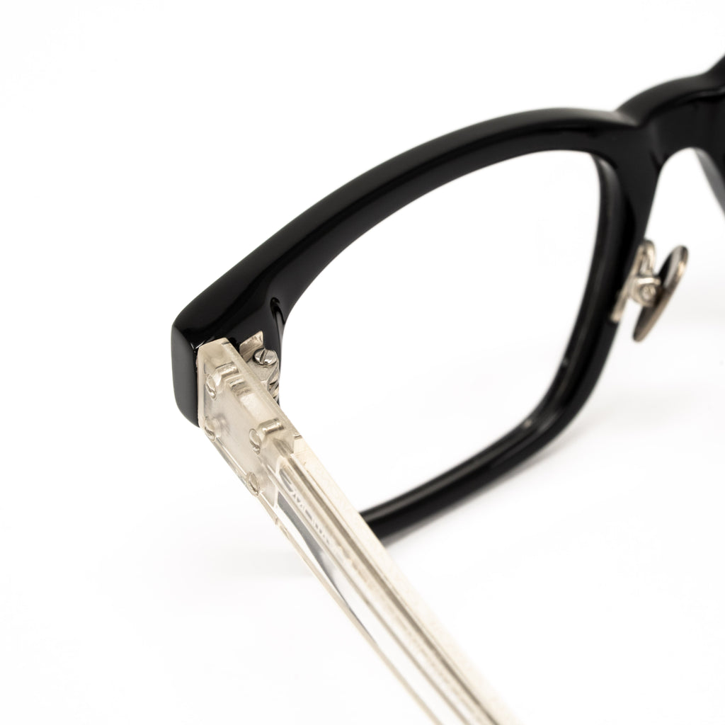 Kris Van Assche x Linda Farrow Black Eyeglasses