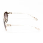 Kris Van Assche x Linda Farrow Silver Sunglasses