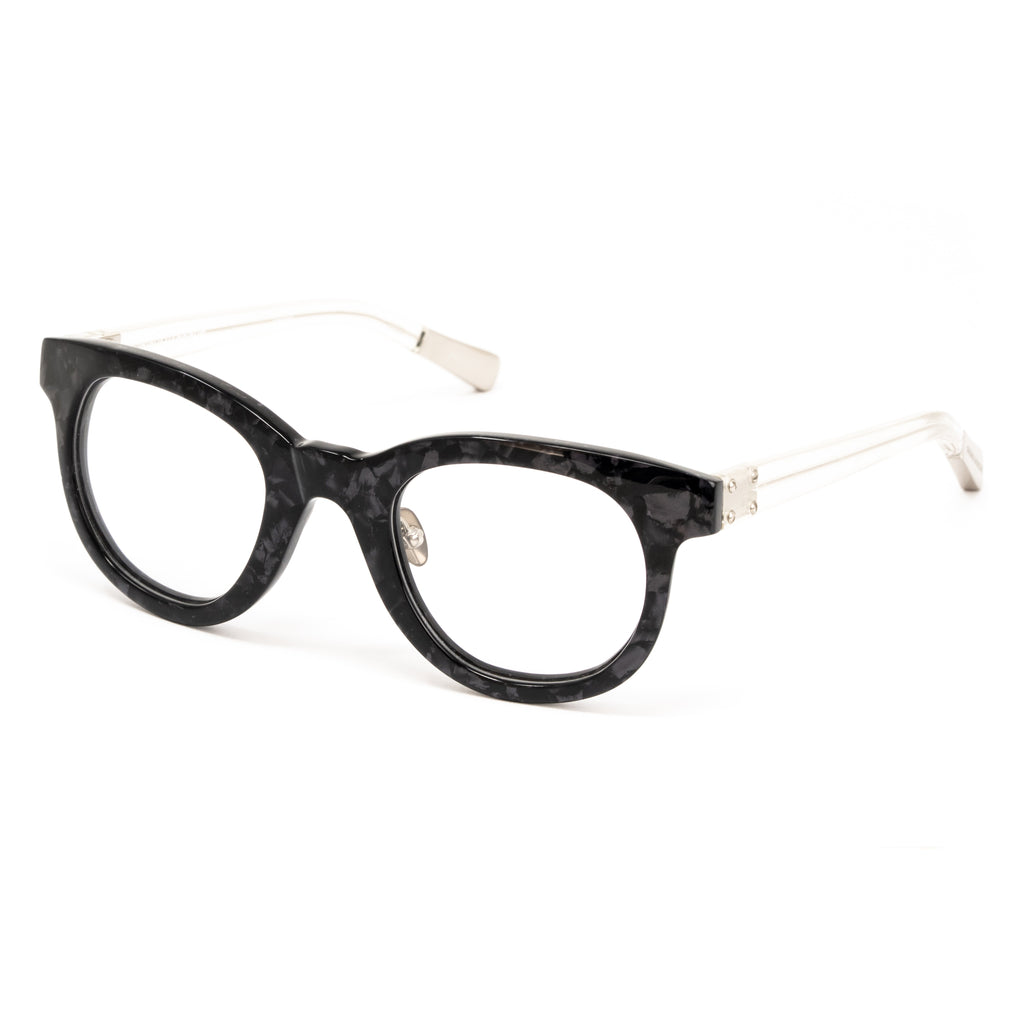 Kris Van Assche x Linda Farrow Black Eyeglasses