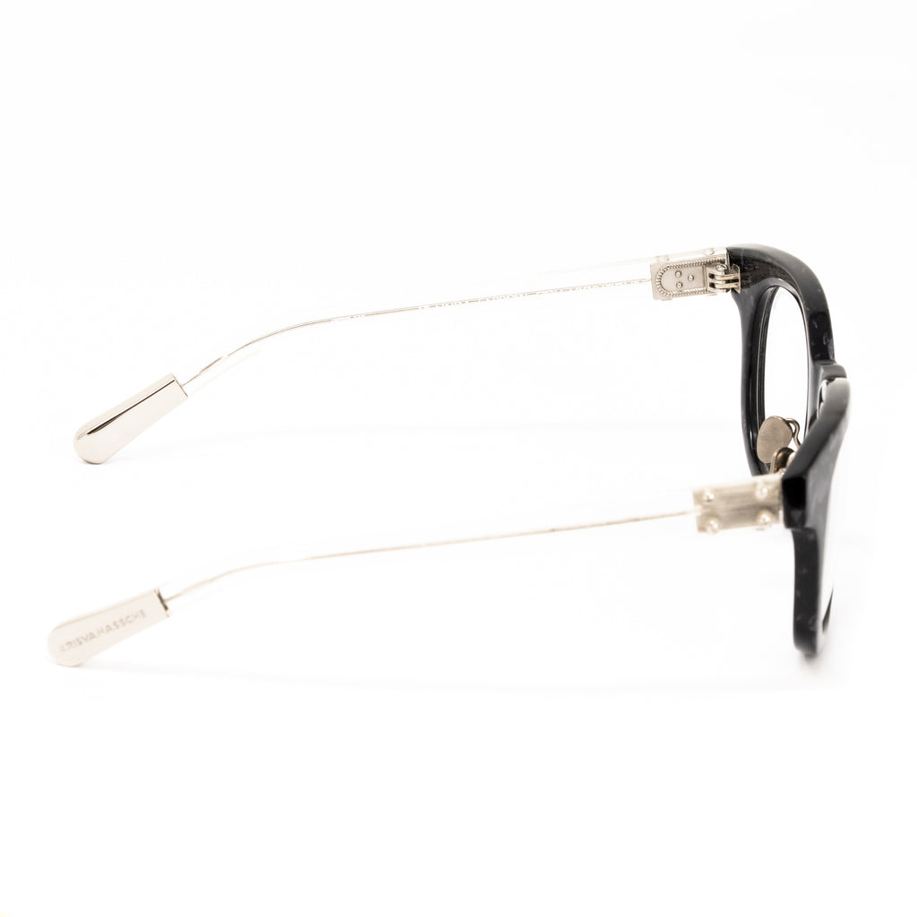 Kris Van Assche x Linda Farrow Black Eyeglasses