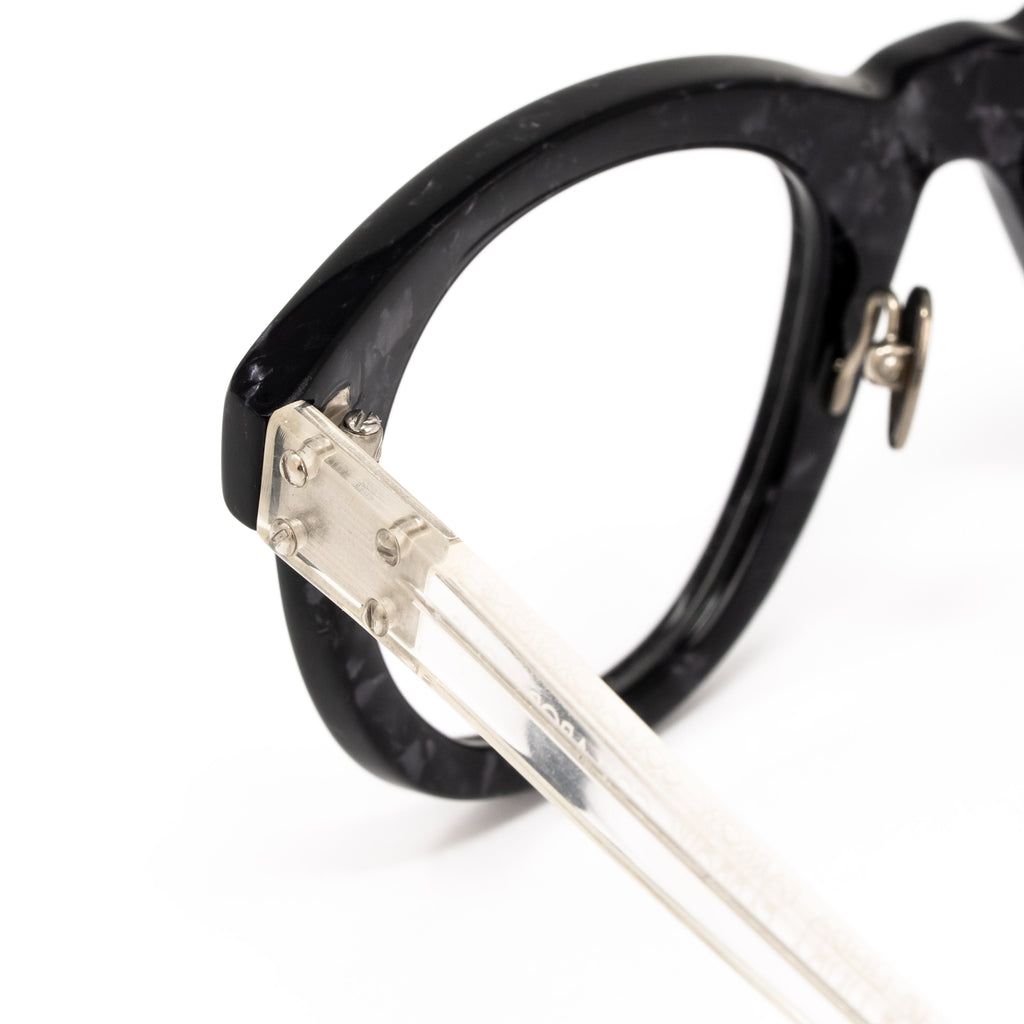 Kris Van Assche x Linda Farrow Black Eyeglasses