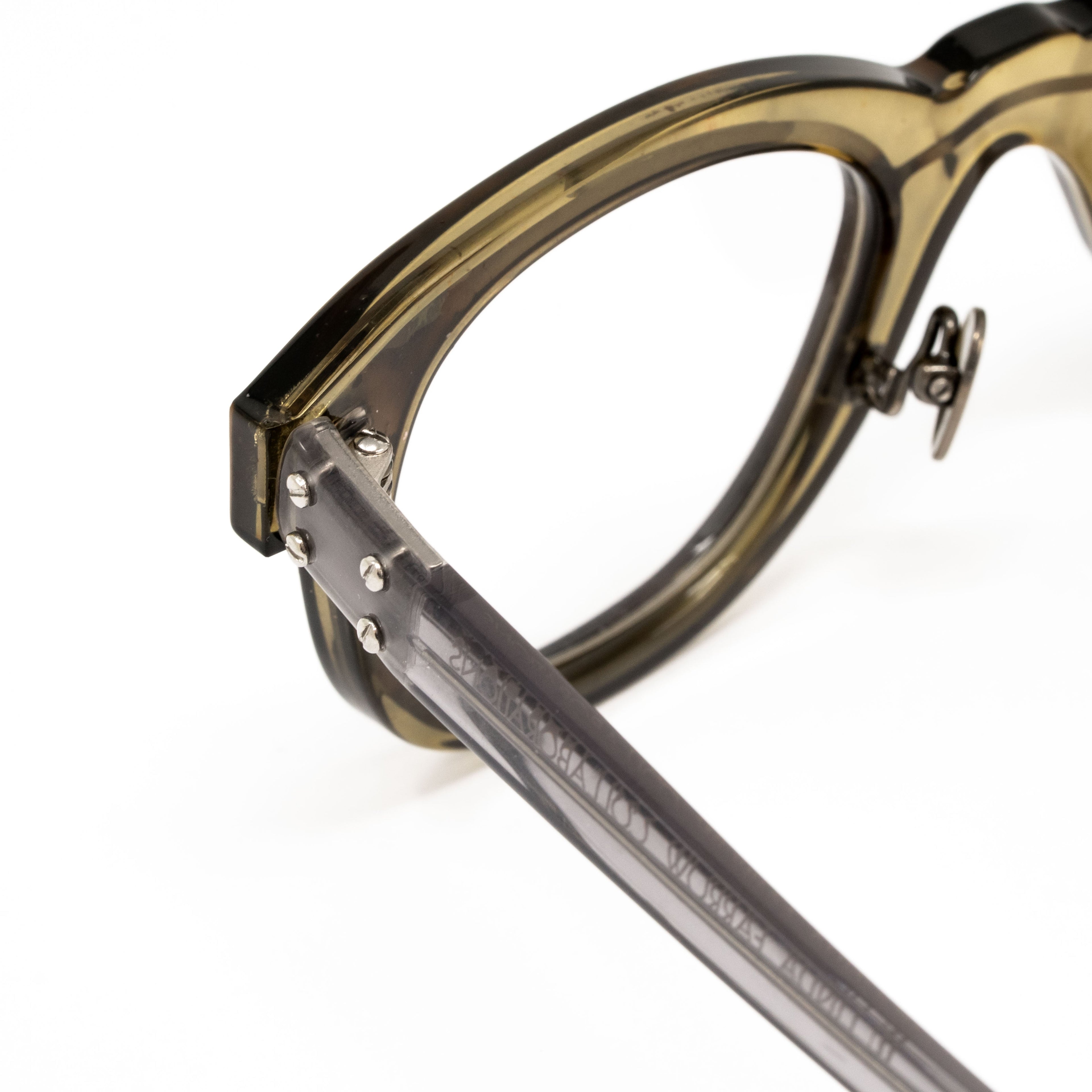 Kris Van Assche x Linda Farrow Olive Eyeglasses
