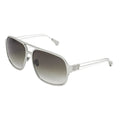 Kris Van Assche x Linda Farrow Grey Sunglasses