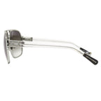 Kris Van Assche x Linda Farrow Grey Sunglasses