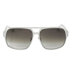 Kris Van Assche x Linda Farrow Grey Sunglasses