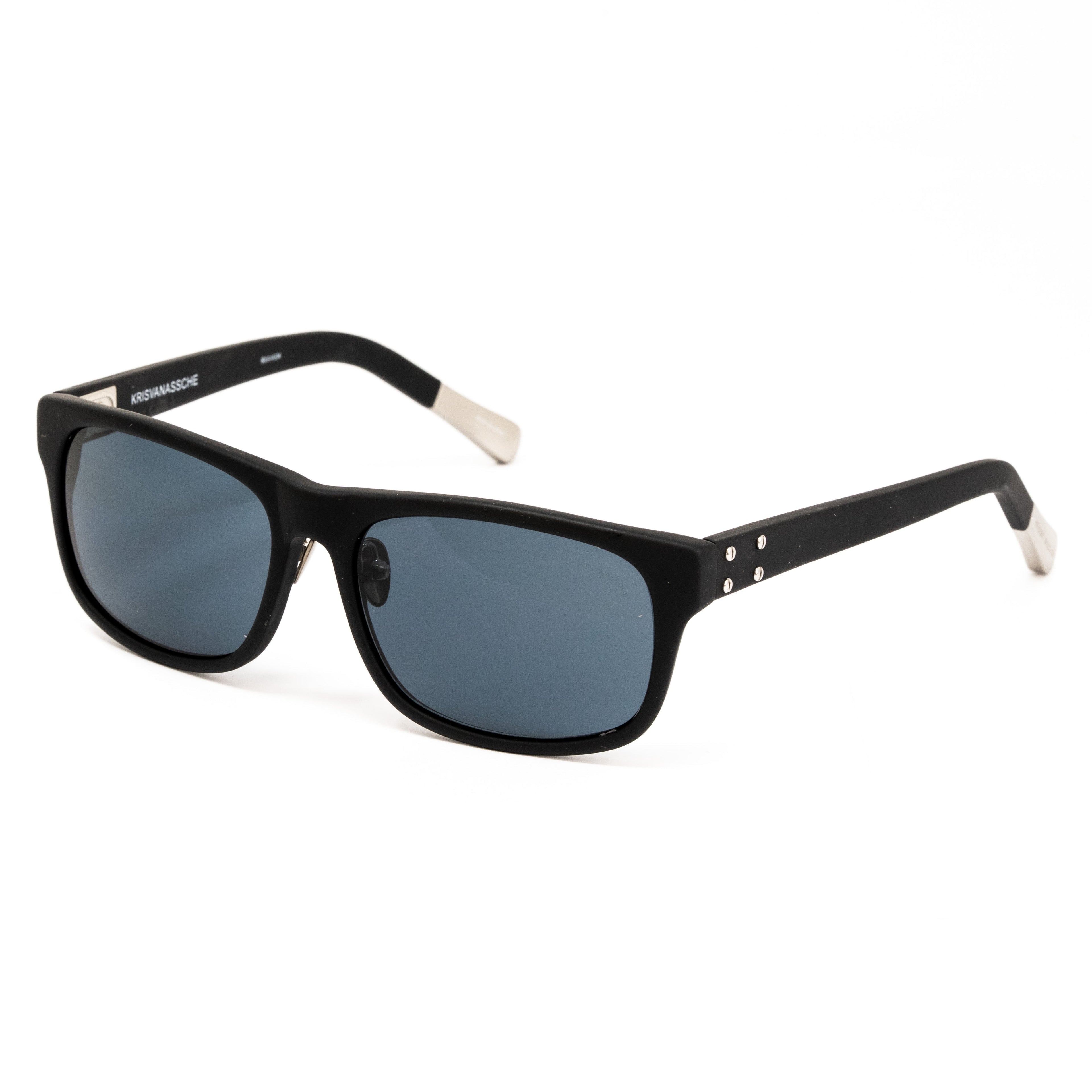 Kris Van Assche x Linda Farrow Black Sunglasses