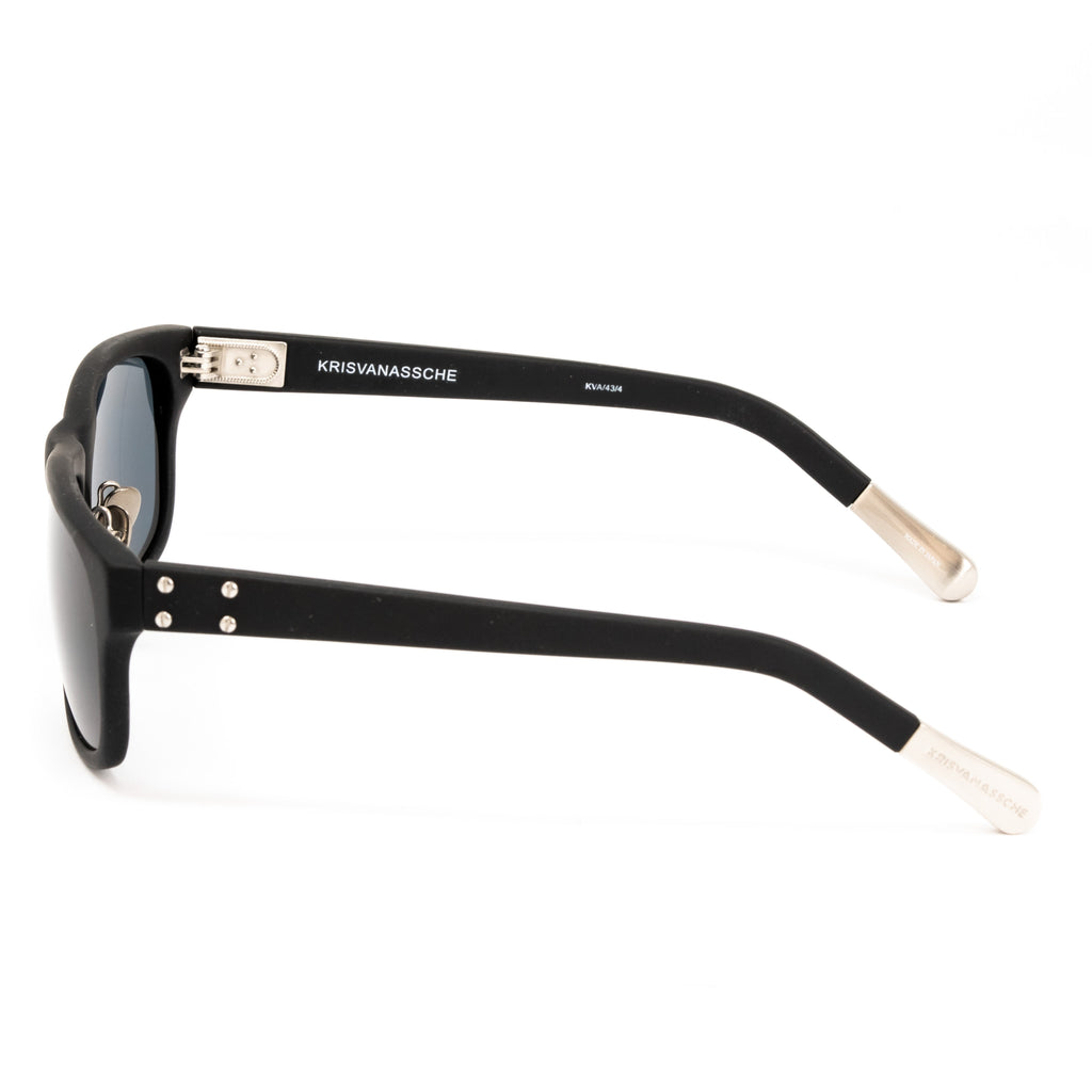 Kris Van Assche x Linda Farrow Black Sunglasses