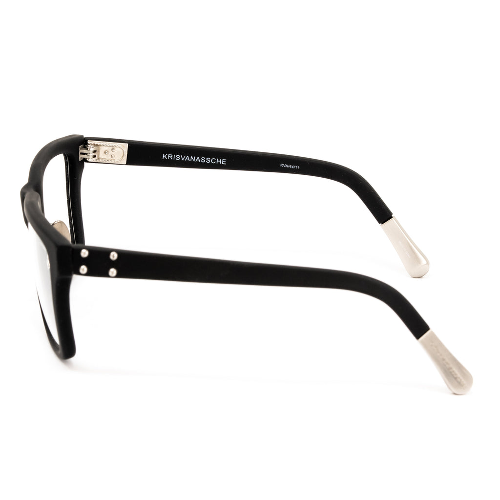 Kris Van Assche x Linda Farrow Black Sunglasses