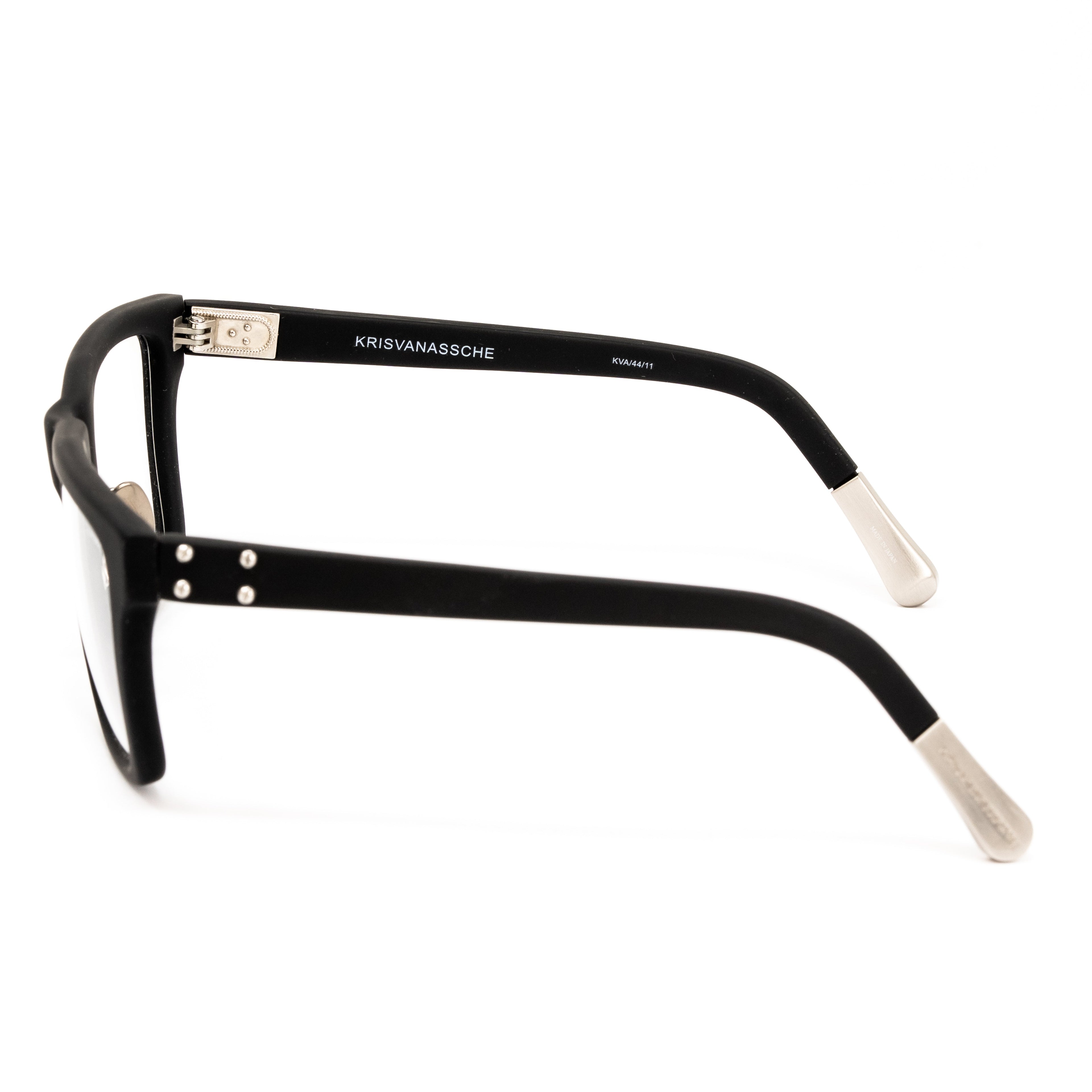 Kris Van Assche x Linda Farrow Black Sunglasses