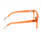 Kris Van Assche x Linda Farrow Orange Eyeglasses