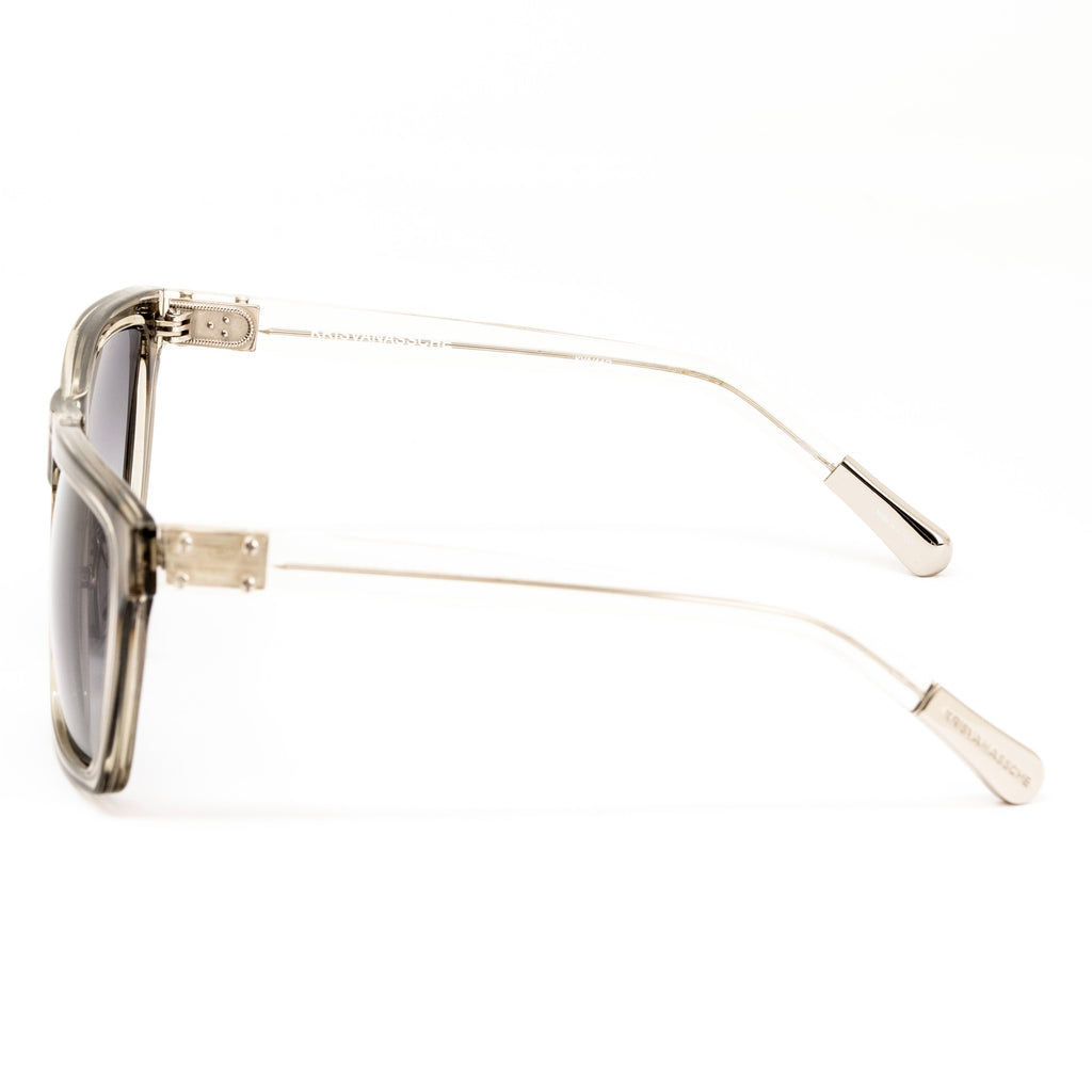 Kris Van Assche x Linda Farrow Clear Sunglasses