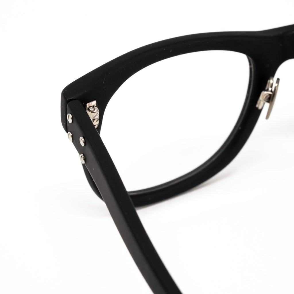 Kris Van Assche x Linda Farrow Black Sunglasses