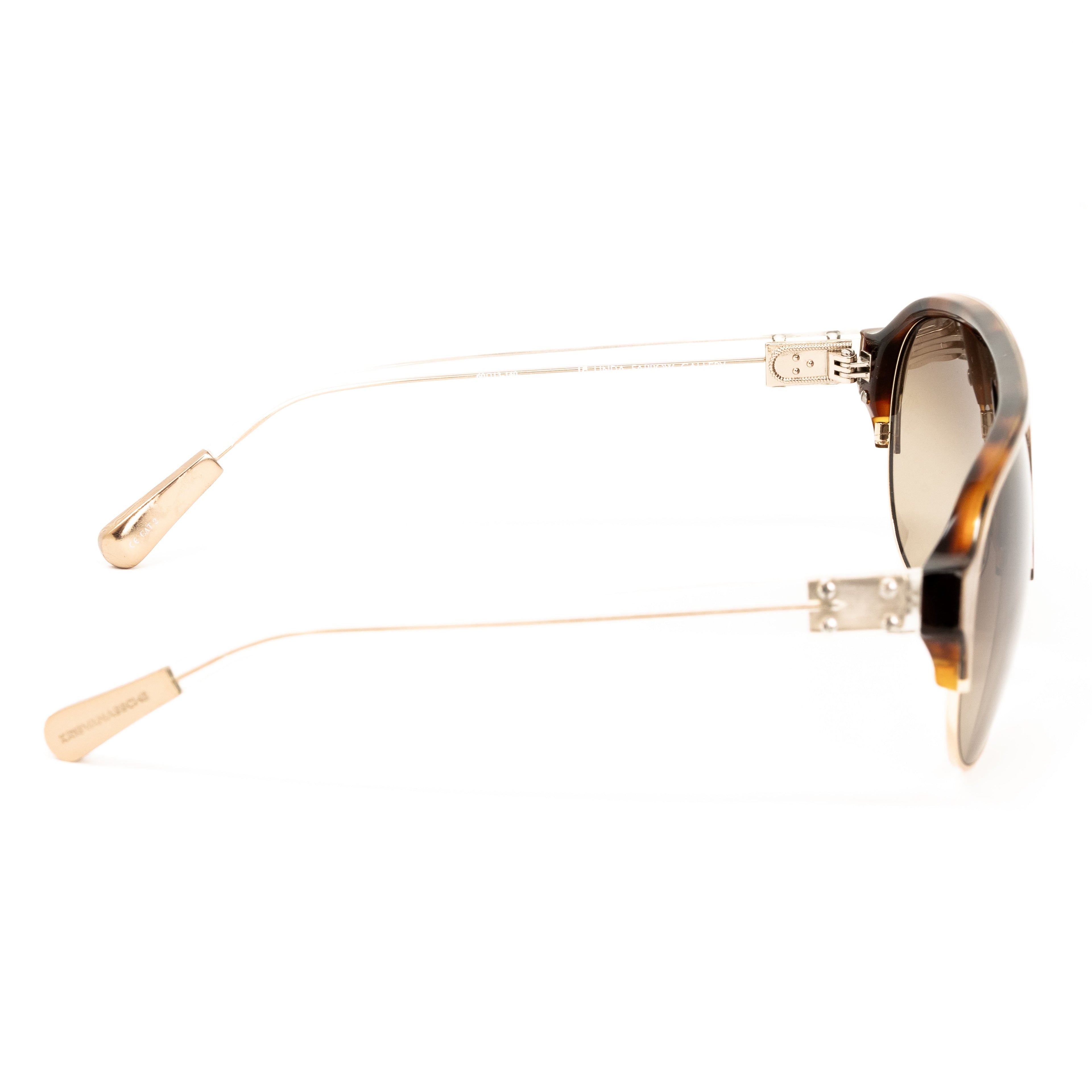 Kris Van Assche x Linda Farrow Tortoiseshell Sunglasses