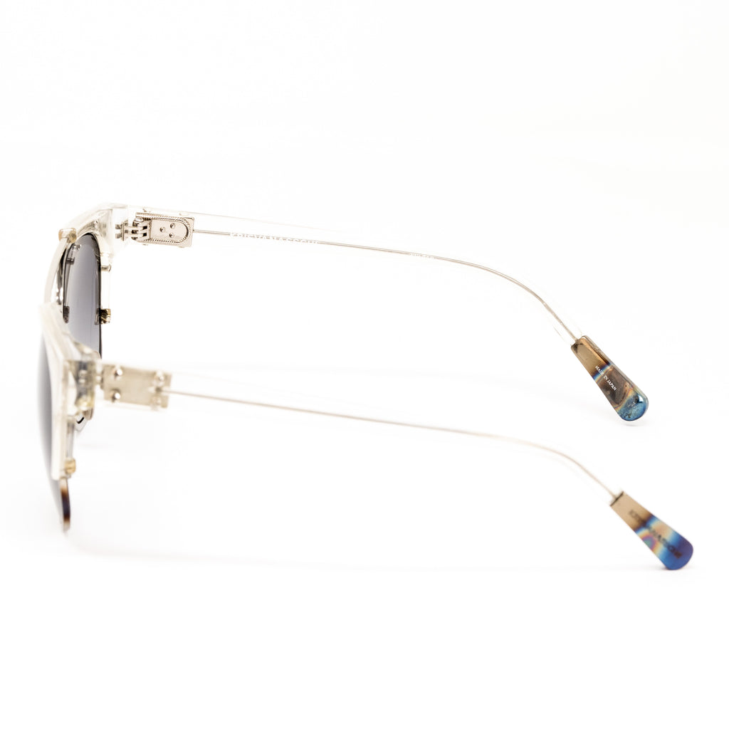 Kris Van Assche x Linda Farrow Clear Sunglasses