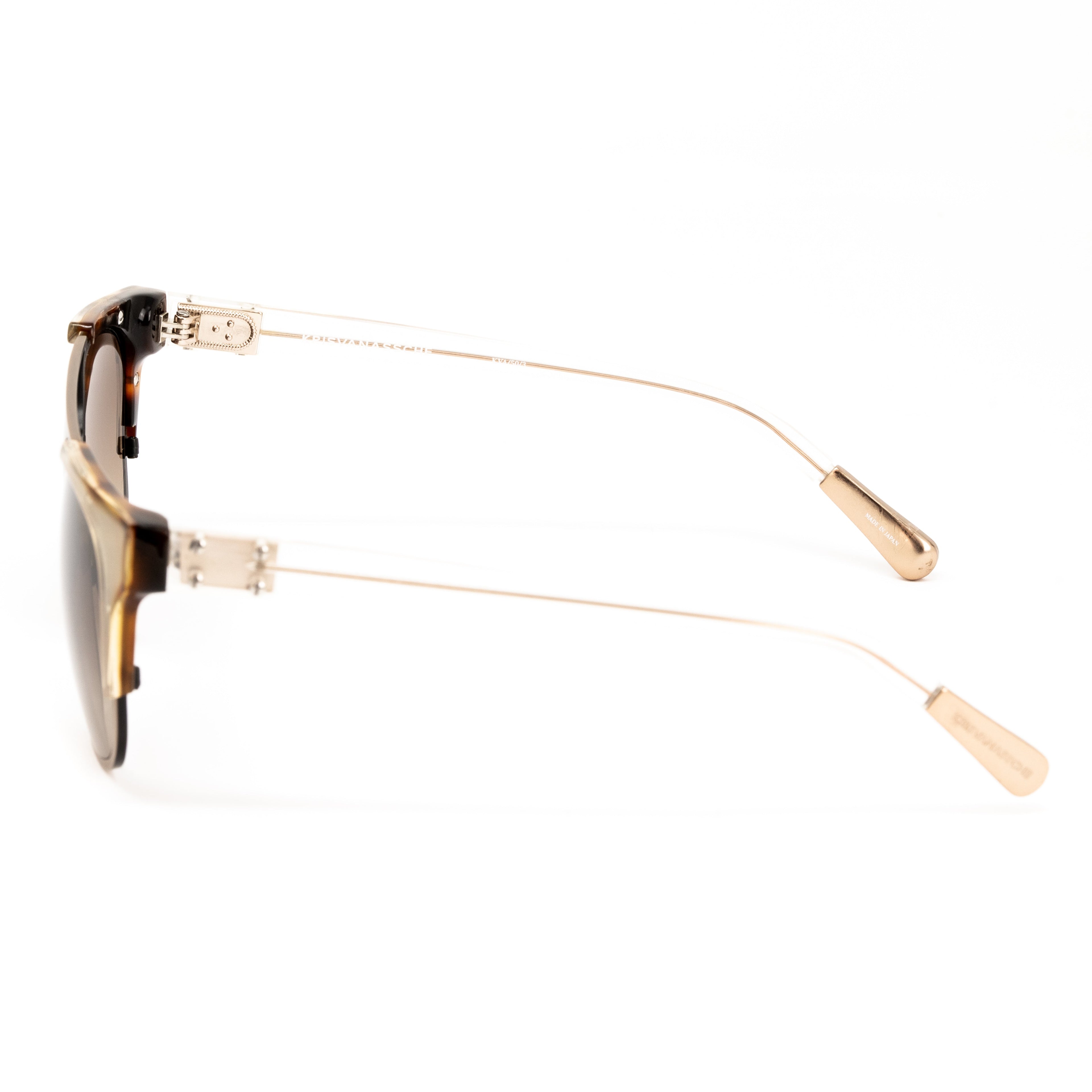 Kris Van Assche x Linda Farrow Tortoiseshell Sunglasses