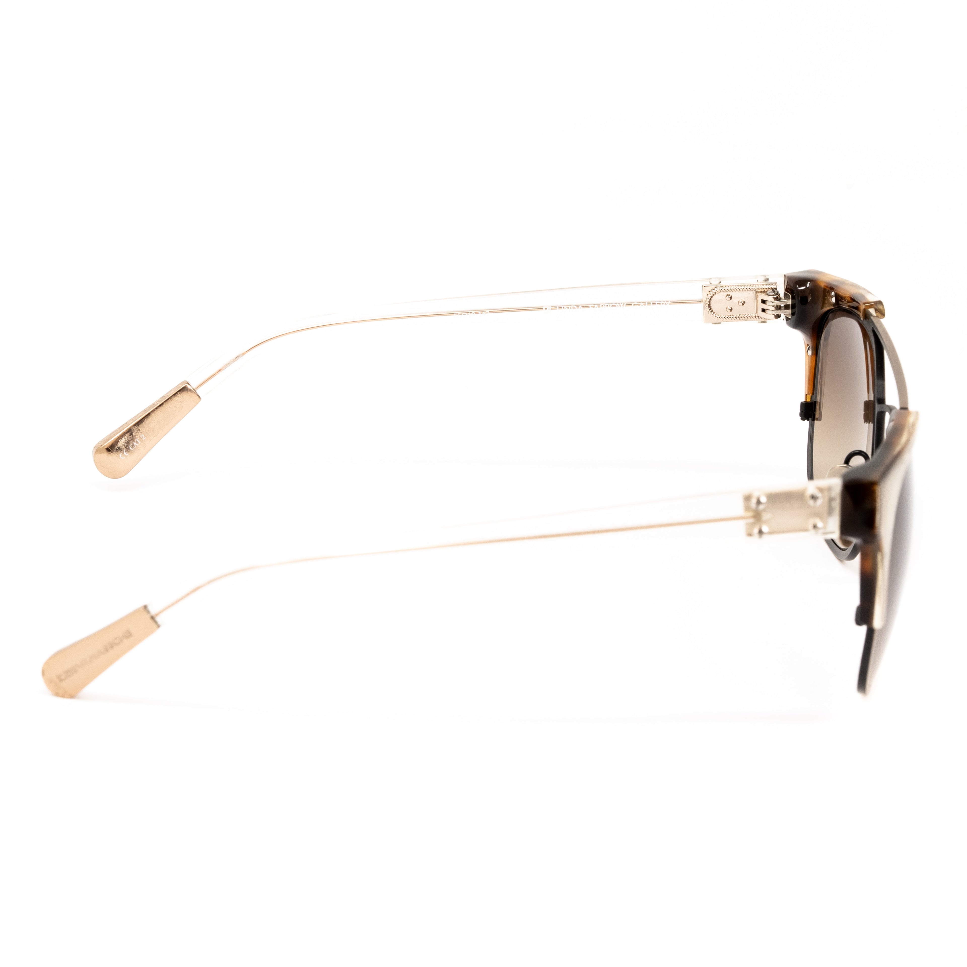 Kris Van Assche x Linda Farrow Tortoiseshell Sunglasses