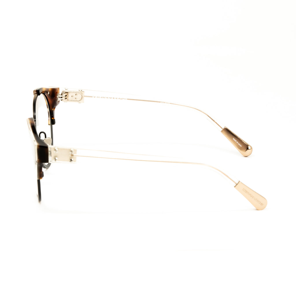 Kris Van Assche x Linda Farrow Tortoiseshell Eyeglasses