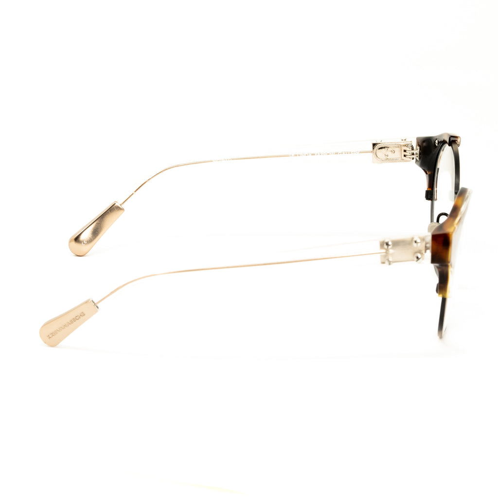 Kris Van Assche x Linda Farrow Tortoiseshell Eyeglasses