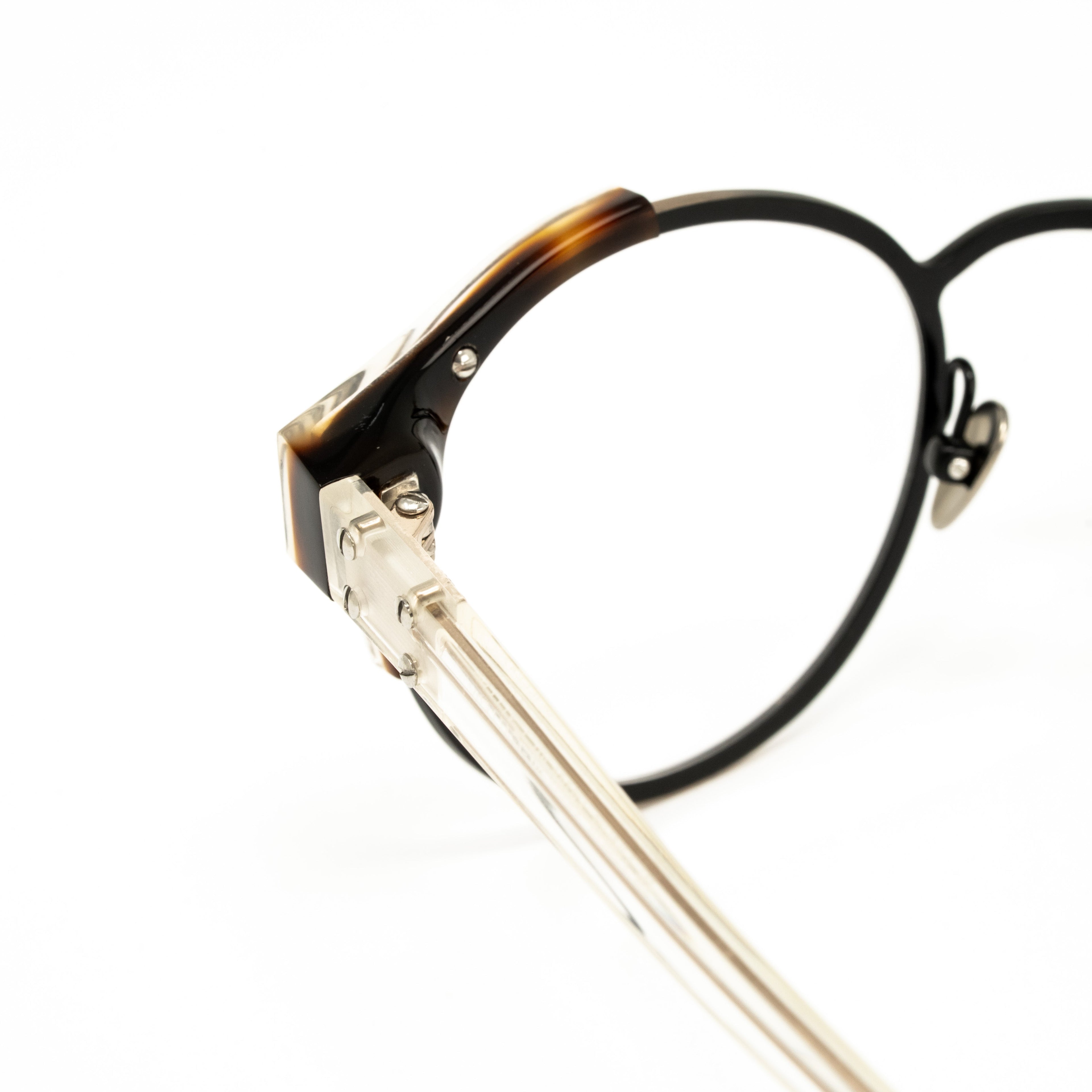 Kris Van Assche x Linda Farrow Tortoiseshell Eyeglasses