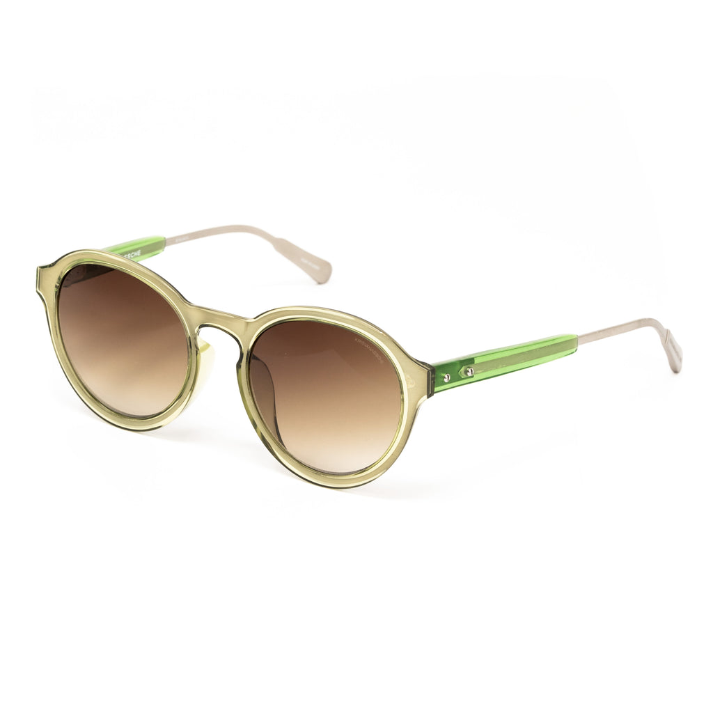 Kris Van Assche x Linda Farrow Green Sunglasses