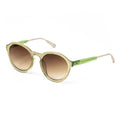 Kris Van Assche x Linda Farrow Green Sunglasses