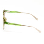 Kris Van Assche x Linda Farrow Green Sunglasses