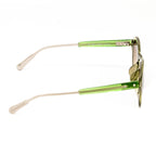 Kris Van Assche x Linda Farrow Green Sunglasses