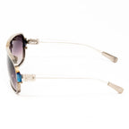 Kris Van Assche x Linda Farrow Purple Sunglasses