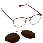 Kris Van Assche x Linda Farrow Brown Sunglasses