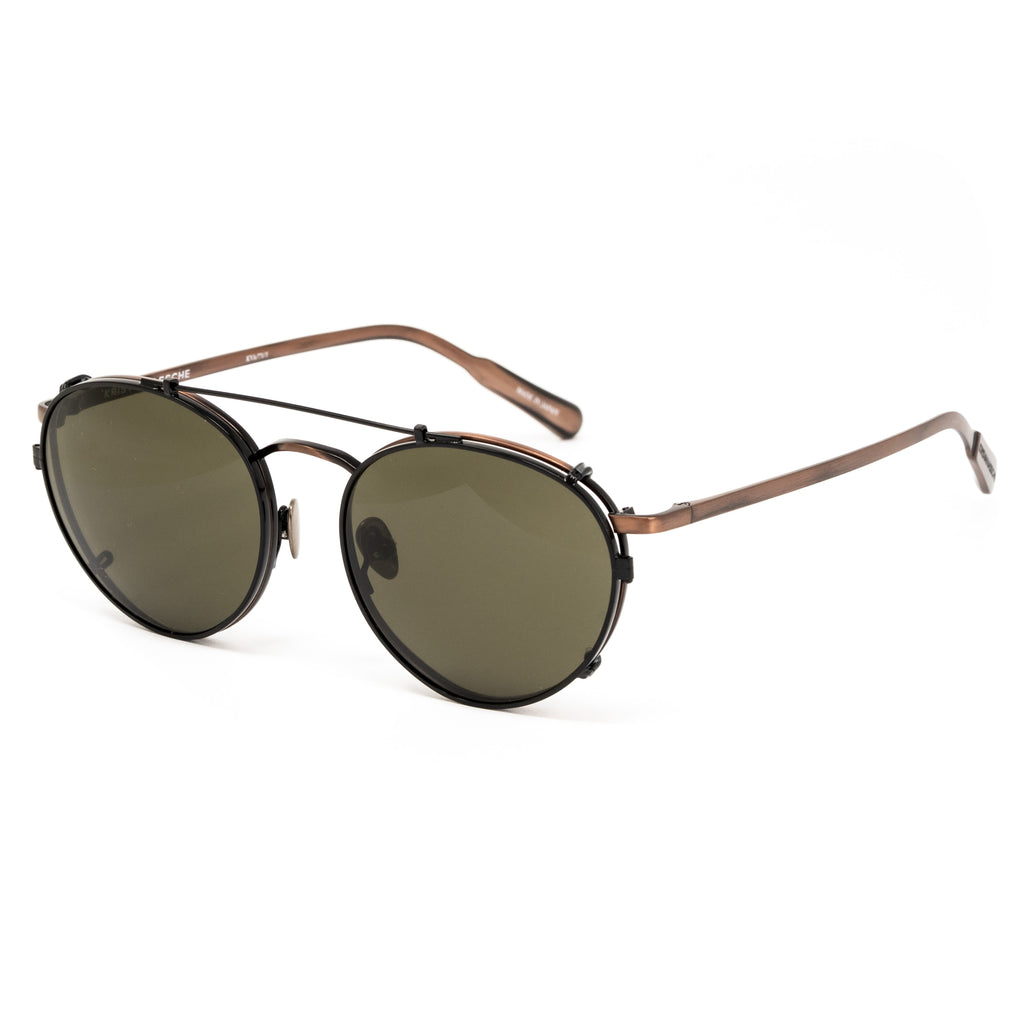 Kris Van Assche x Linda Farrow Brown Sunglasses