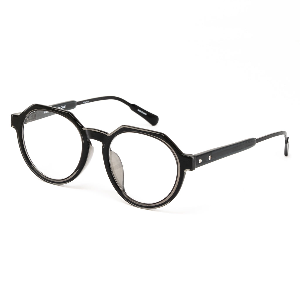 Kris Van Assche x Linda Farrow Black Eyeglasses