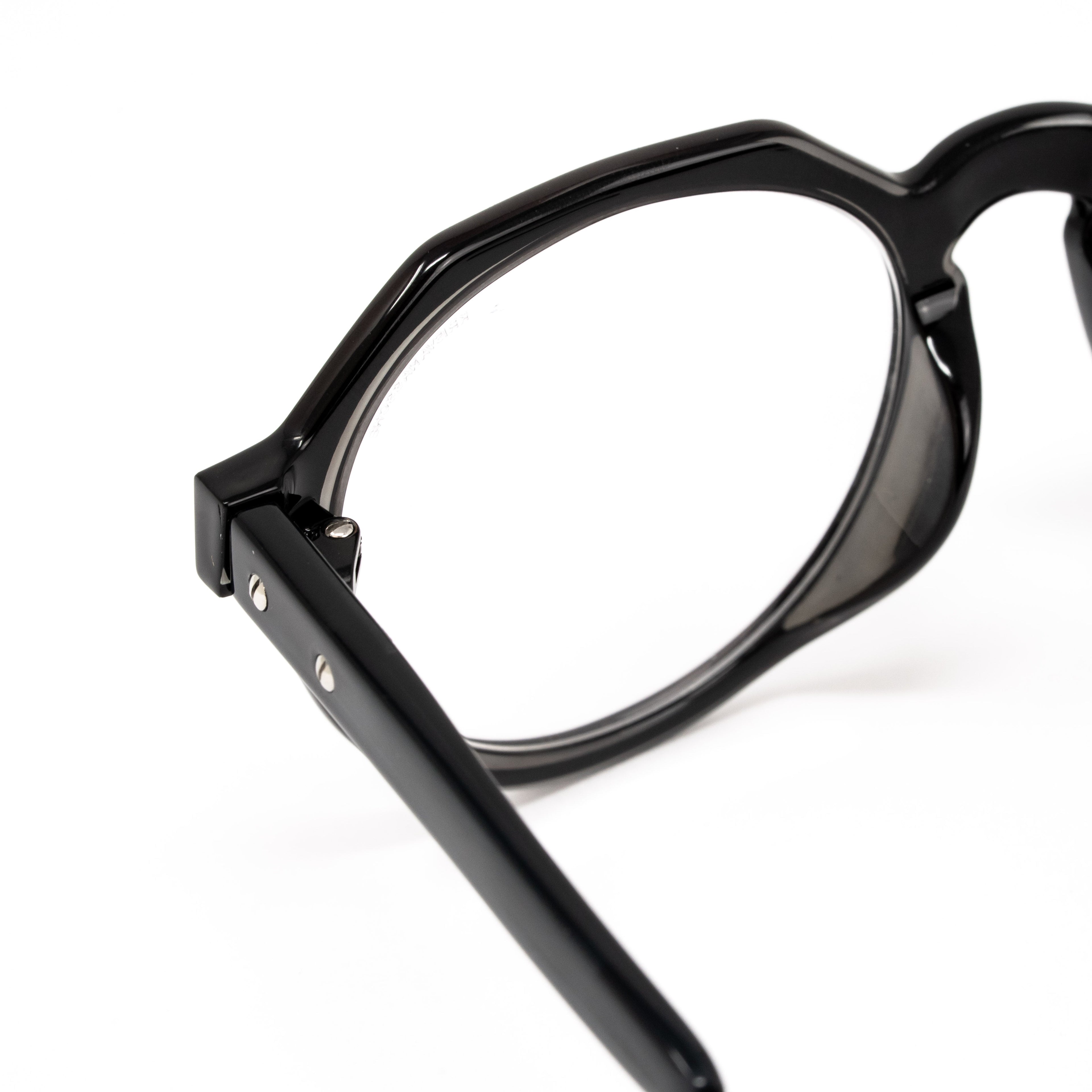 Kris Van Assche x Linda Farrow Black Eyeglasses