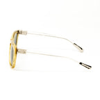 Kris Van Assche x Linda Farrow Yellow Sunglasses