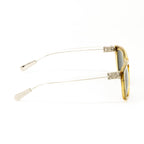 Kris Van Assche x Linda Farrow Yellow Sunglasses