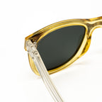 Kris Van Assche x Linda Farrow Yellow Sunglasses