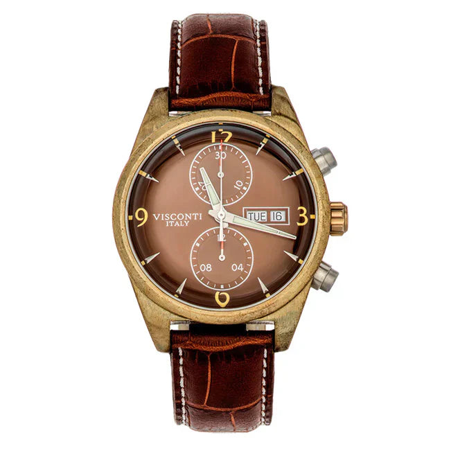 Visconti Watch Roma 60s Bronze 42mm
