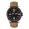 Visconti Men's Automatic Aviator SM79 Time Only Black PVD Watch